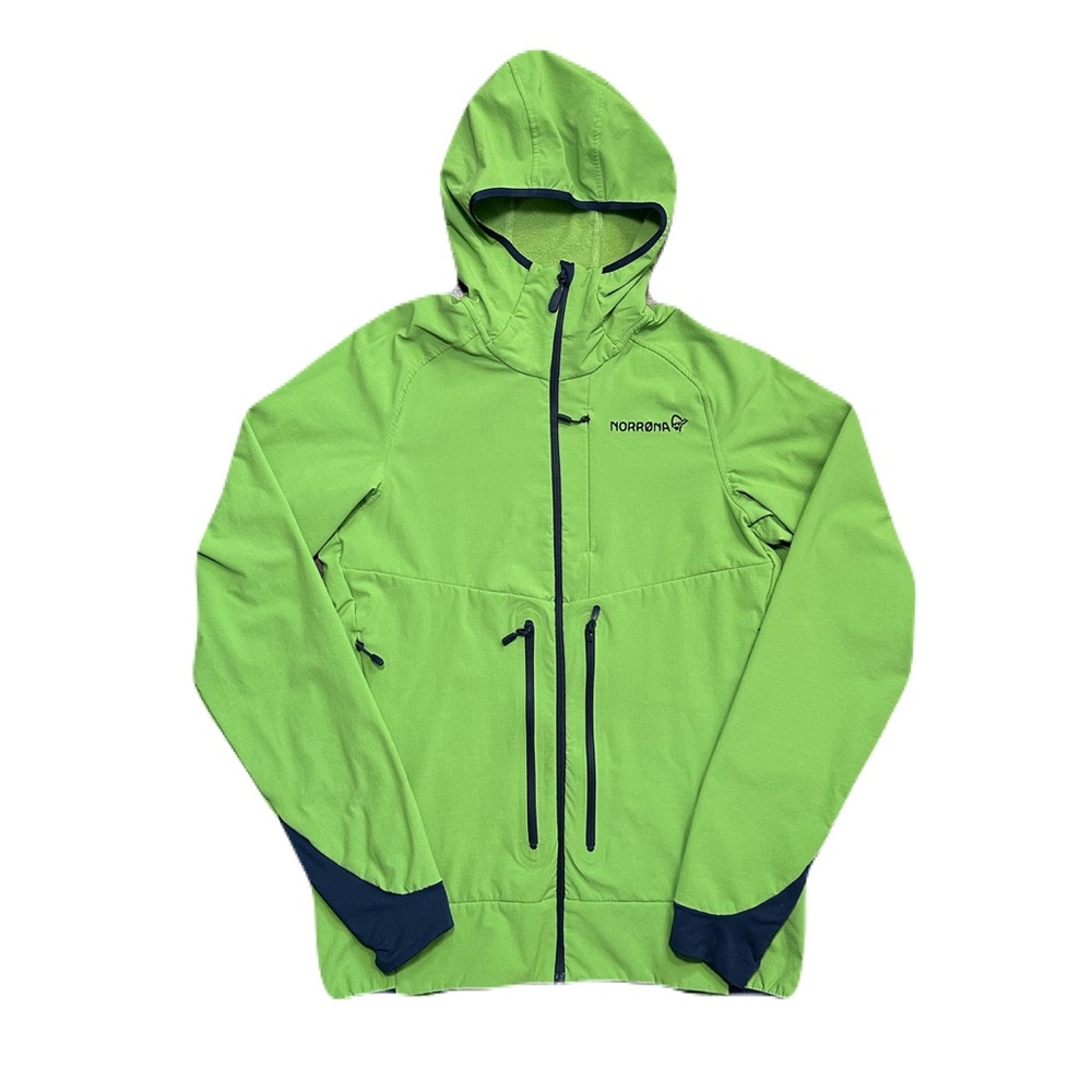 Norrona Men's Lyngen Hiloflex 100 Hooded Jacket Foliage Green Small Soft shell